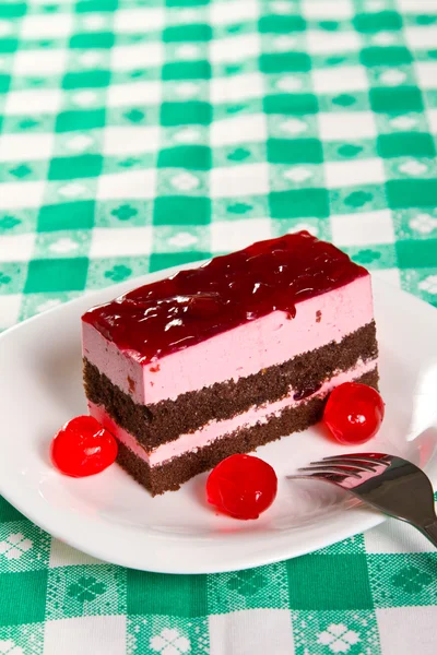Višňový dort — Stock fotografie