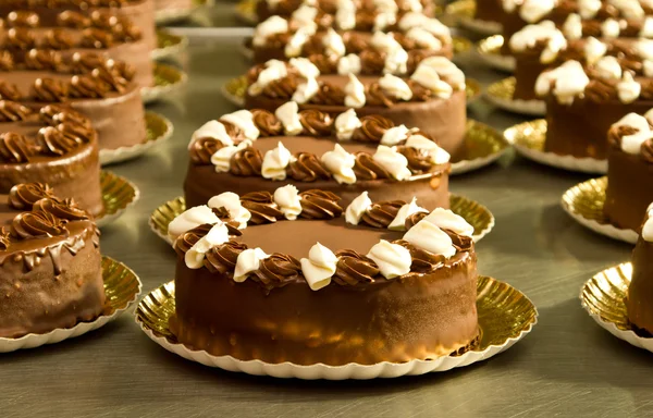 Cake silouetthe — Stock Photo, Image