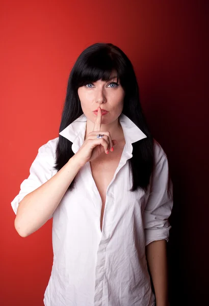 Shhhhh. ! — Foto Stock