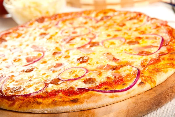 La pizza — Foto de Stock