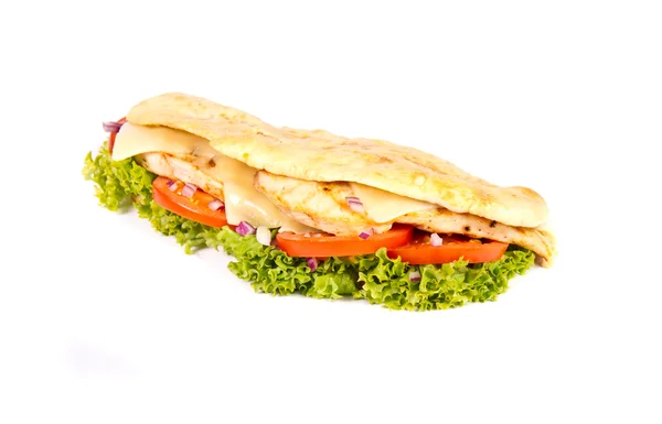 Chicken sub — Stock Photo, Image