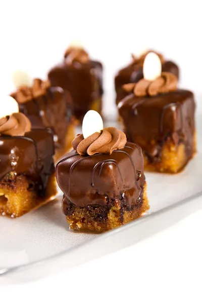 Torta al cioccolato — Foto Stock