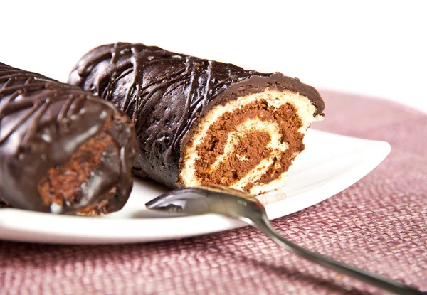 Torta al cioccolato — Foto Stock