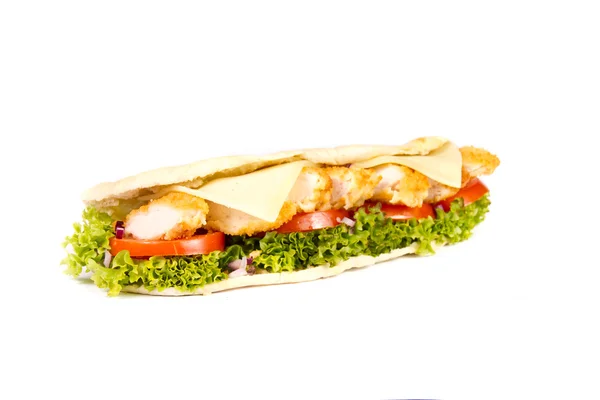 Chicken sub — Stock Photo, Image