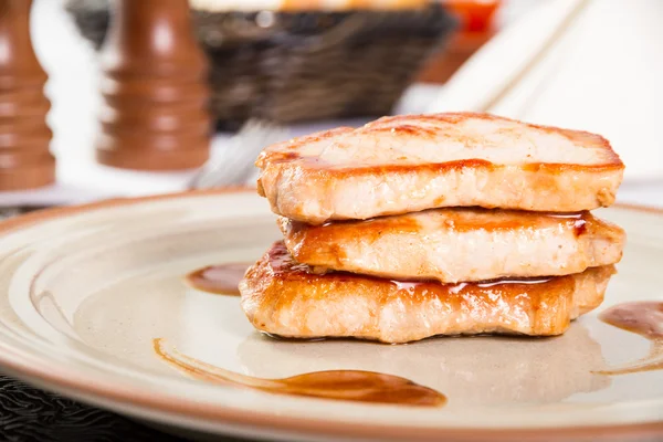 Pork steak — Stock Photo, Image