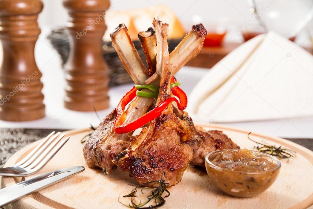 Rack of lamb