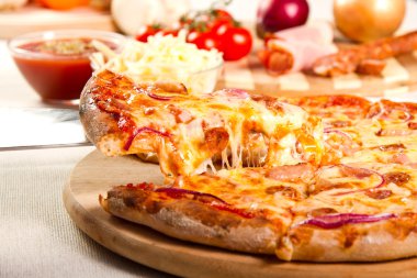 Pizza.