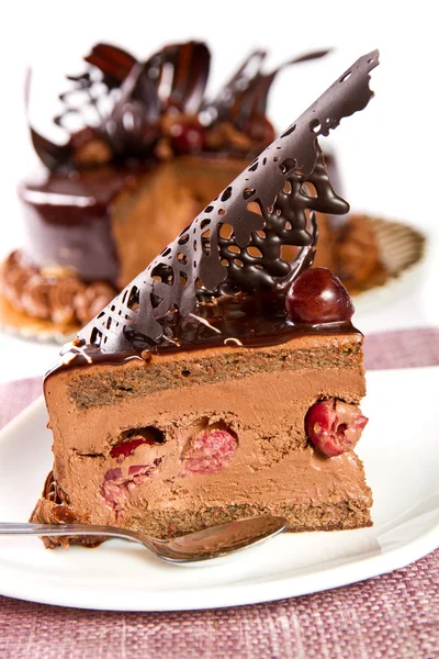 Chocoladecake — Stockfoto