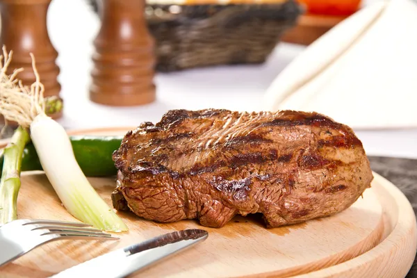 Hovězí steak — Stock fotografie