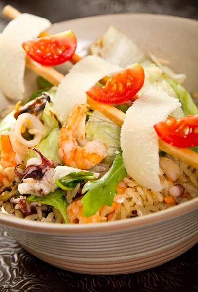 Seafood salad — Stock Photo, Image