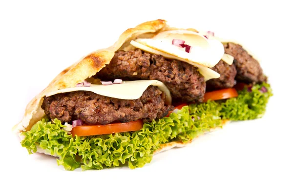 Burger sub — Stock Photo, Image