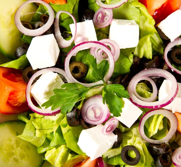 Grekisk sallad — Stockfoto