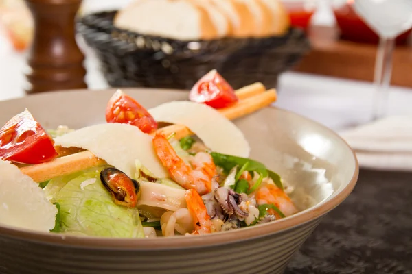 Seafood salad — Stock Photo, Image