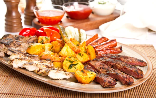 Mixed platter — Stock Photo, Image