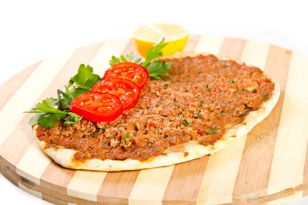 Turkish pizza — Stock Photo, Image