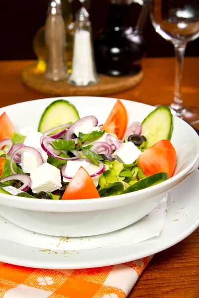 Greek salad — Stock Photo, Image