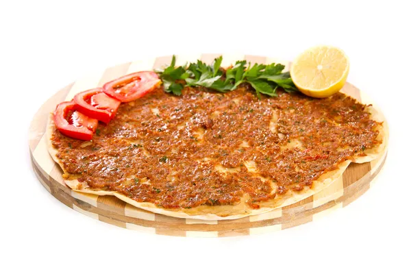 Turkish pizza — Stock Photo, Image