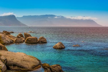 Cape twon deniz manzarası ve manzara Güney Afrika