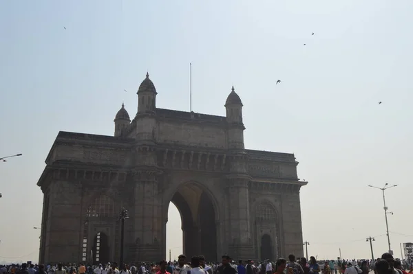 Puerta Histórica India Mumbai Maharashtra — Foto de Stock
