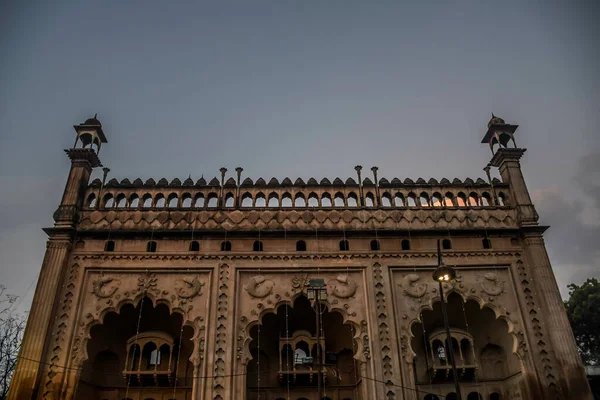 Bara Imambara Або Asfi Imambara Знаменита Пам Ятка Місті Лакхнау — стокове фото