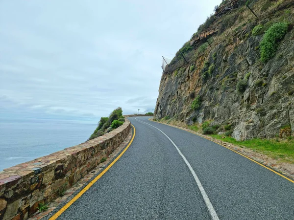 Rocky Scenic Chapman Peak Drive Hout Bay Noordhoek Cape Town — Foto Stock