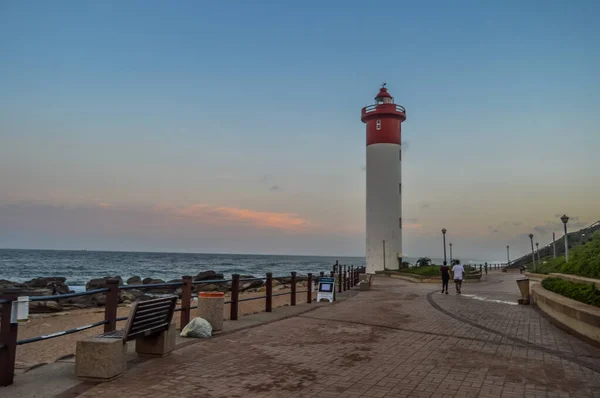 Umhlanga Lighthouse One Worl Iconic Lighthouses Durban North Kzn South — Stock Photo, Image