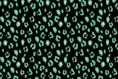 Leopar desenli arkaplanda. resimleme tasarımı