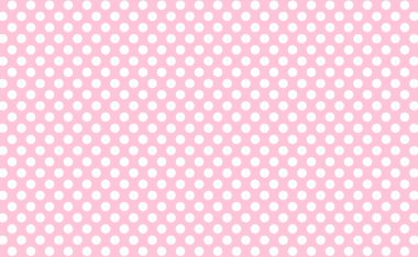 Pembe arka plandaki küçük noktalı noktalar pürüzsüz desen. resimleme 