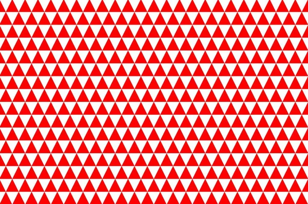Kusursuz Basit Geometrik Kırmızı Beyaz Üçgenler Çapraz Kağıt Yapısı Örnekleri — Stok fotoğraf