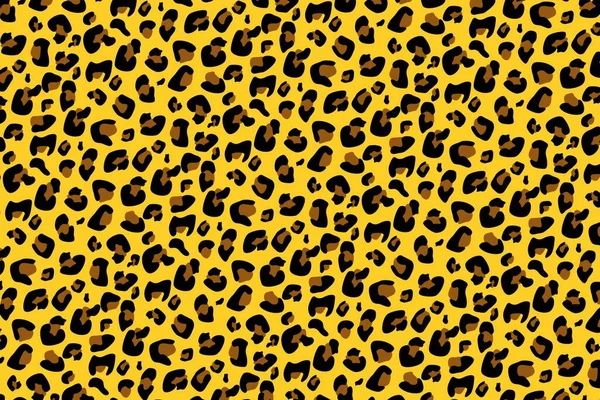 Leopard Fur Pattern Design Pardus Panthera Illustration Background — Stockfoto