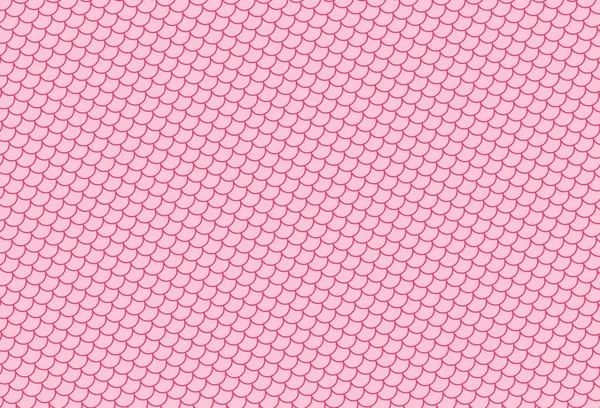 Mermaid Scale Trendy Pink Background Illustration Design — ストック写真