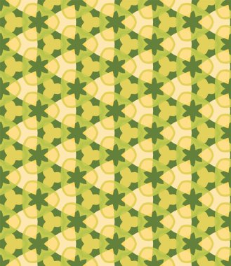 Soyut tropikal desen - tazelik. Kusursuz vektör deseni