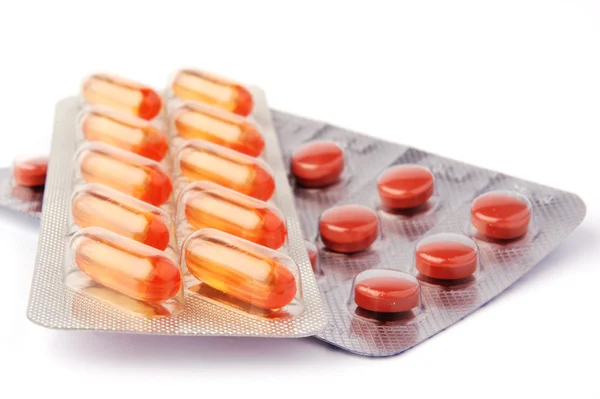Pharmaceutical in blister — Stock Photo, Image