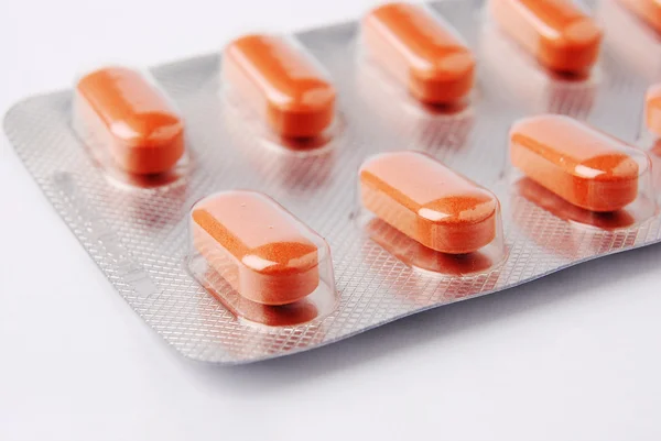 Pharmaceutical in blister — Stock Photo, Image