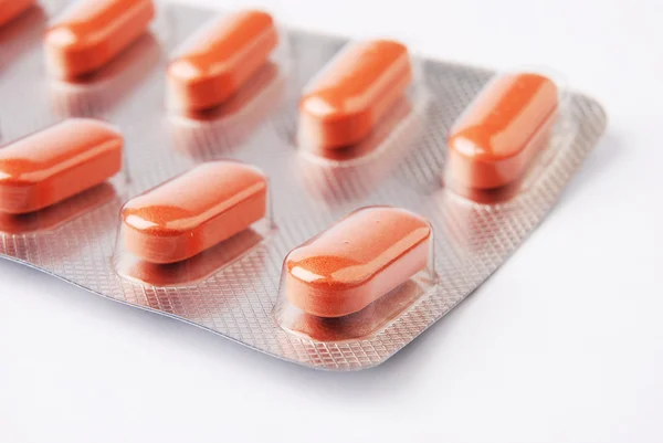 Pharmaceutical in blister — Stock Photo, Image