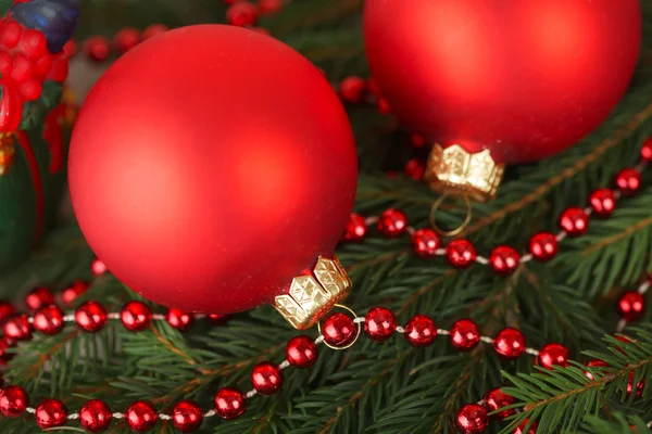 Decoraciones del árbol de Navidad — Foto de Stock