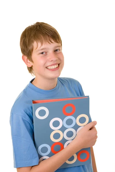 Young smiling teenage boy — Stock Photo, Image