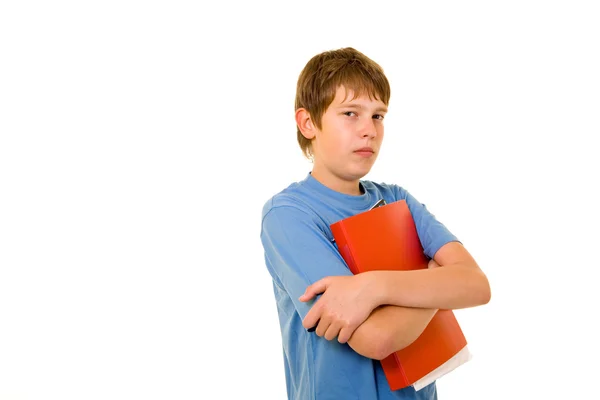 Young smiling teenage boy — Stock Photo, Image