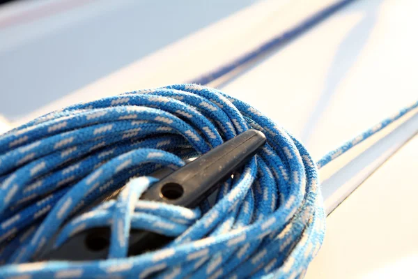 Sailboater's equipment on yacht — Stock Photo, Image