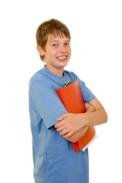 若い微笑の 10 代の少年 — ストック写真