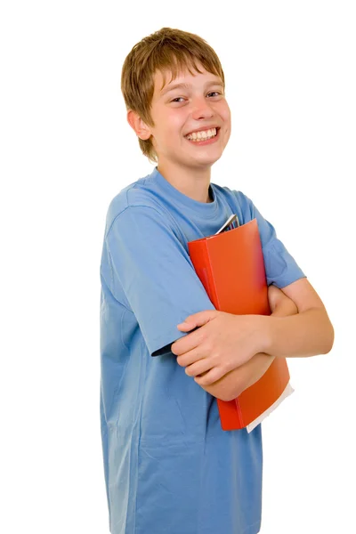 Jovem sorridente adolescente — Fotografia de Stock