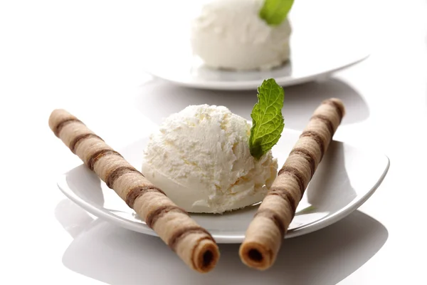 Vanilla Ice cream — Stock Photo, Image