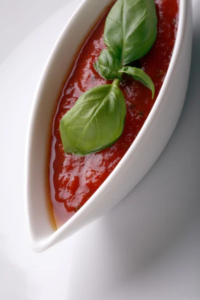 Італійська паста томатному соусі. — стокове фото