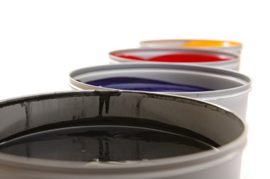 Matbaa mürekkepleri, siyan, macenta, sarı