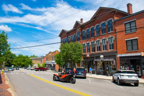 Merrill Blok Binası 163 Water Sokağı tarihi Exeter, New Hampshire NH, ABD. 