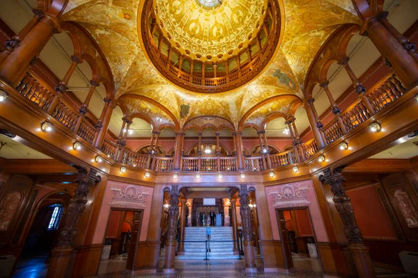 Flagler College Ponce Leon Hall Interior Este Edificio Edificio Principal — Foto de Stock