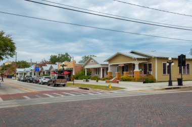 1903 N 19. Cadde 'deki Sushi House Tampa, Florida FL, ABD' deki Ybor City Historic District 'te 8. Cadde' de.. 