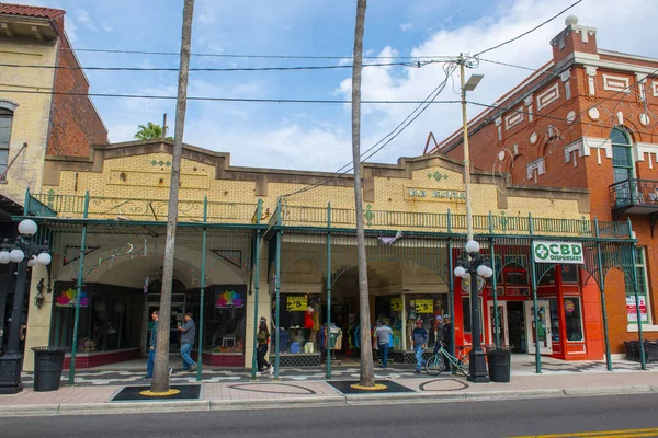 Historic Commercial Building 1520 7Th Avenue 16Th Street Ybor City — Stock Photo, Image