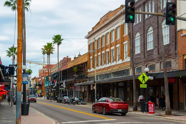 Budynek Kress Przy 1624 7Th Avenue Pobliżu 17Th Street Ybor — Zdjęcie stockowe