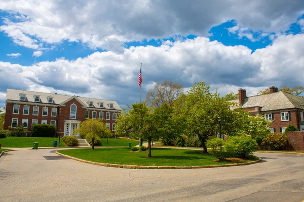 Stuart House Boston College Law School Newton Campus Nella Città — Foto Stock